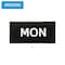 Mastervision MasterVision Set of "Days of the Week" White Board Calendar Magnets, 7 Magnets, Mon-Sun, 1" x 2" FM1007 - alternate 2